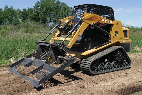 mini skid land leveler|best skid steer land plane.